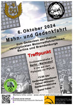 Mahn und Gedenkfahrt 2023